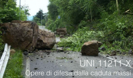 UNI 11211-X: Opere di difesa dalla caduta massi