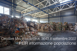 Circolare Min. Interno prot. 3643 dell'8 settembre 2022 Circolare Min. Interno prot. 3643 dell'8 settembre 2022