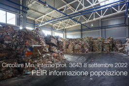 Circolare Min. Interno prot. 3643 dell'8 settembre 2022