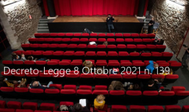 Decreto-Legge 8 Ottobre 2021 n. 139