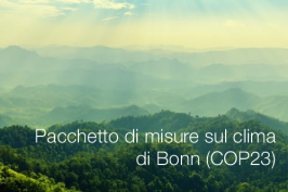 Pacchetto di misure sul clima di Bonn (COP23)