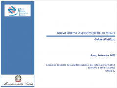 Nuovo Sistema Dispositivi Medici su Misura | Guida all’utilizzo Nuovo Sistema Dispositivi Medici su Misura | Guida all’utilizzo