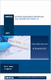 Covid-19 | Contagi sul lavoro denunciati all’INAIL: Schede regionali 30 Aprile 2021 Covid-19 | Contagi sul lavoro denunciati all’INAIL: Schede regionali 30 Aprile 2021