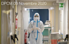 DPCM 3 Novembre 2020