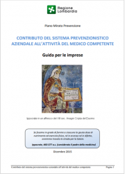 Medico Competente: Guida, Scheda autovalutazione, Modello verbale sopralluogo Medico Competente: Guida, Scheda autovalutazione, Modello verbale sopralluogo