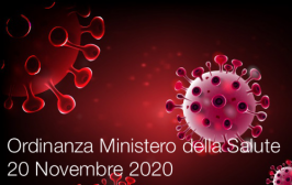 Ordinanza Ministero della Salute del 20 Novembre 2020 Ordinanza Ministero della Salute del 20 Novembre 2020