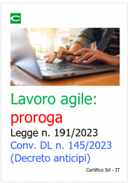 Lavoro agile: le proroghe