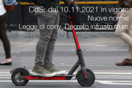 CdS: dal 10.11.2021 in vigore le nuove norme Legge di conversione Decreto infrastrutture