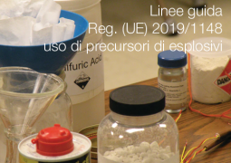 Linee guida Reg. (UE) 2019/1148 uso di precursori di esplosivi