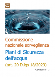 Commissione nazionale di sorveglianza sui Piani di Sicurezza dell’acqua Commissione nazionale di sorveglianza sui Piani di Sicurezza dell’acqua