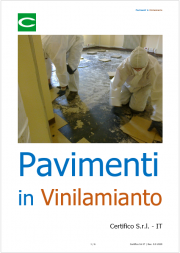 Pavimenti in vinil amianto: Individuazione, gestione e bonifica Pavimenti in vinil amianto: Individuazione, gestione e bonifica