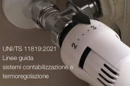 UNI/TS 11819:2021 - Linee guida sistemi contabilizzazione e termoregolazione