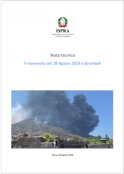 Il maremoto del 28 Agosto 2019 a Stromboli Il maremoto del 28 Agosto 2019 a Stromboli