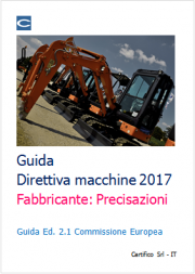 Guida Direttiva macchine 2017: precisazioni sul 