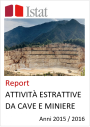 Le attività estrattive da cave e miniere