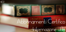 Abbonamenti Certifico: Promo Maggio 2016