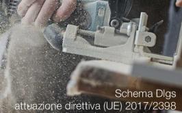 Schema Dlgs attuazione direttiva (UE) 2017/2398 