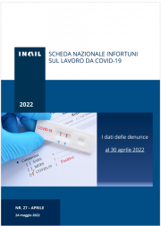 Covid-19 | Contagi sul lavoro denunciati all’INAIL: Schede 30 Aprile 2022