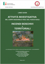 Linee guida attività investigativa incendi boschivi e territoriali VVF Linee guida attività investigativa incendi boschivi e territoriali VVF