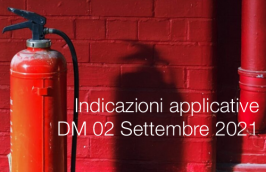 Indicazioni applicative DM 02 Settembre 2021 Indicazioni applicative DM 02 Settembre 2021