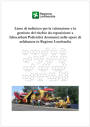 Linee guida valutazione rischio esposizione IPA asfaltatura