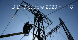 Decreto Direttoriale 3 ottobre 2023 n. 118