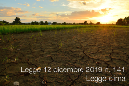 Legge 12 dicembre 2019 n. 141 | Legge clima 