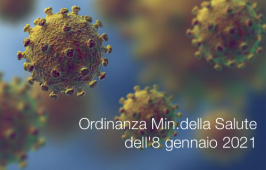 Ordinanza Ministero della Salute dell'8 gennaio 2021 Ordinanza Ministero della Salute dell'8 gennaio 2021