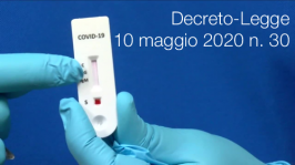 Decreto-Legge 10 maggio 2020 n. 30 