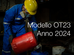 Modello Riduzione tasso medio prevenzione INAIL anno 2024 | OT23 