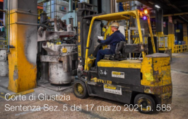 Corte di Giustizia Sentenza Sez. 5 del 17 marzo 2021 n. 585