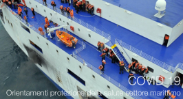 COVID 19 | Orientamenti protezione della salute settore marittimo