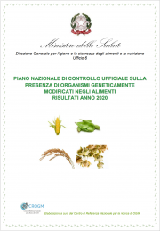 Piano nazionale di controllo ufficiale OGM negli alimenti | anno 2020