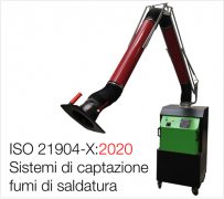 ISO 21904-X:2020 Equipment for capture and separation of welding fume