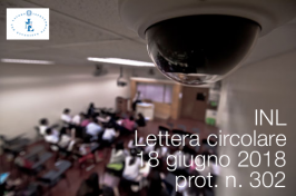 INL Lettera circolare 18 giugno 2018 prot. n. 302