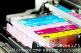 Decreto 17 ottobre 2019 | CAM cartucce toner e a getto di inchiostro