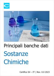 Principali banche dati sostanze chimiche Principali banche dati sostanze chimiche