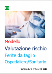 Modello Valutazione rischio ferite da taglio Ospedaliero/Sanitario