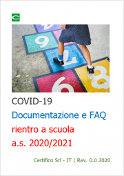 COVID-19 | Documentazione e FAQ rientro a scuola a.s. 2020/2021