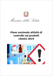 Piano nazionale attività di controllo sui prodotti chimici 2019 Piano nazionale attività di controllo sui prodotti chimici 2019