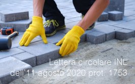 Lettera circolare INL dell'11 agosto 2020 prot. 1753 Lettera circolare INL dell'11 agosto 2020 prot. 1753