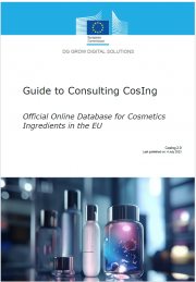Guide to Consulting CosIng Official Online Guide to Consulting CosIng Official Online