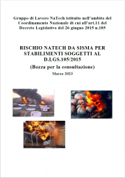 Rischio Natech da sisma per stabilimenti soggetti al d.lgs.105/2015 