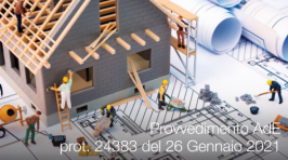 Provvedimento AdE prot. 24383 del 26 Gennaio 2021