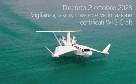 Decreto 2 ottobre 2023 / Certificati WIG Decreto 2 ottobre 2023 / Certificati WIG