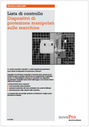 Dispositivi di protezione manipolati sulle macchine