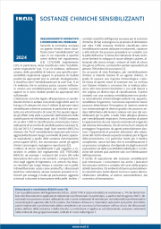Sostanze chimiche sensibilizzanti Sostanze chimiche sensibilizzanti