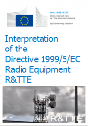 Interpretation of the Directive 1999/5/EC