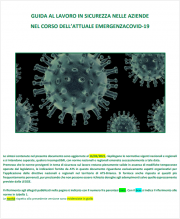 Guida al lavoro in sicurezza COVID-19 | ATS Brianza Febbraio 2021 