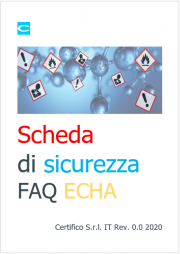 FAQ ECHA - Scheda di sicurezza (SDS) FAQ ECHA - Scheda di sicurezza (SDS)